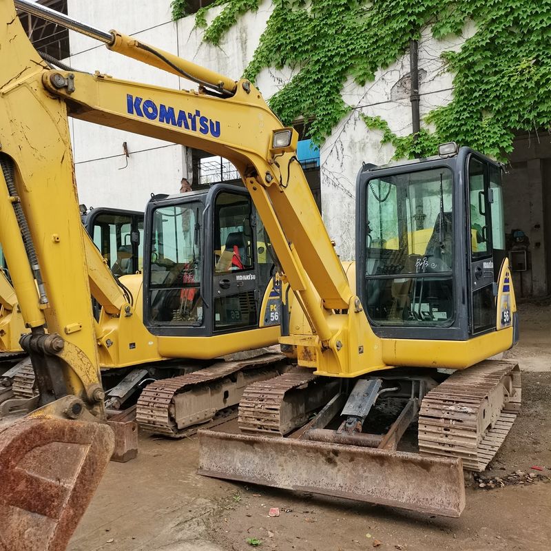 Εμπορεύεται μίνι εκσκαφέας komatsu pc55mr-2