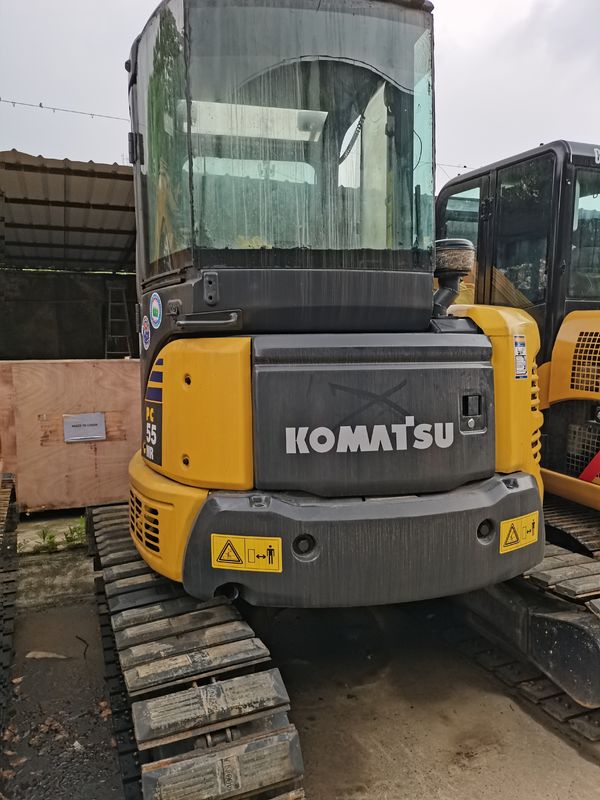 Εμπορεύεται μίνι εκσκαφέας komatsu pc55mr-2