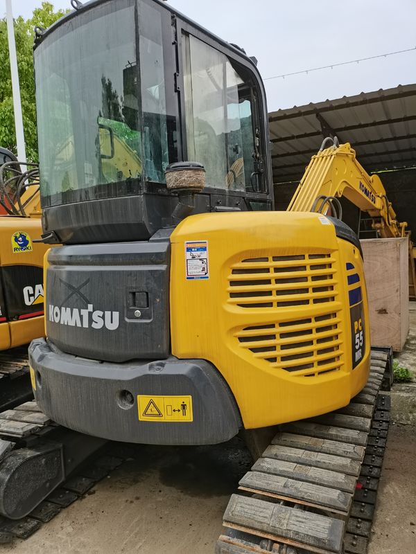 Εμπορεύεται μίνι εκσκαφέας komatsu pc55mr-2