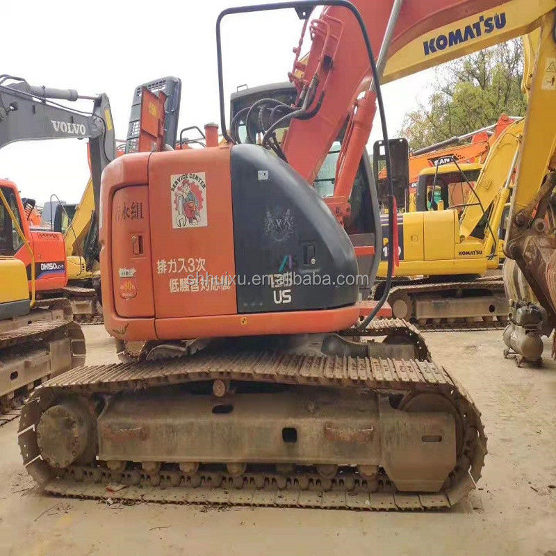 Η Hitachi σε απόθεμα Υδραυλική σκάψιμο HITACHI 135 Χρησιμοποιούμενη καλή κατάσταση/Χρησιμοποιούμενη σκάφτρα για την πώληση Ιαπωνική HITACHI 135