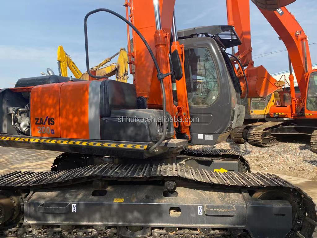 Χρησιμοποιούμενη εκσκαφέας HITACHI ex200-3 Χρησιμοποιούμενη μηχανή σκάψης Ιαπωνική HITACHI 200 προς πώληση