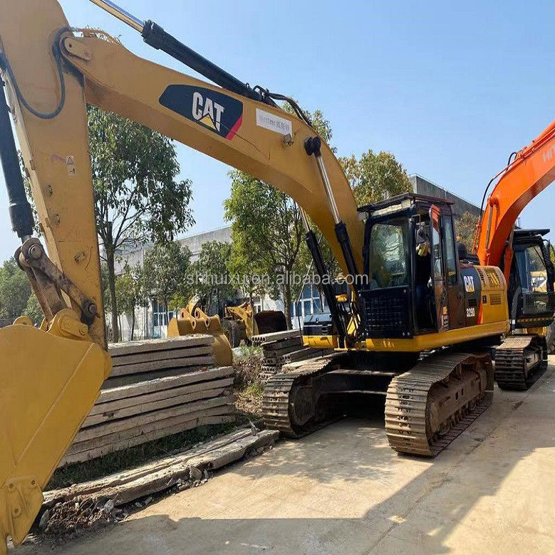 Χρησιμοποιούμενη εκσκαφέας για κάμπιες 329dl/Χρησιμοποιούμενη σκάφουσα CAT329D καταγωγής Ιαπωνίας προς πώληση