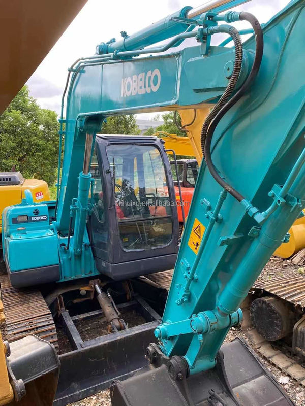 Μικρομίνι εξορυκτής Kobelco 75 μεταχειρισμένο μικρό εξορυκτικό χρησιμοποιημένα μηχανήματα 7,5 τόνων εξορυκτής ΗΠΑ Κίνα εξορυκτής κήπου