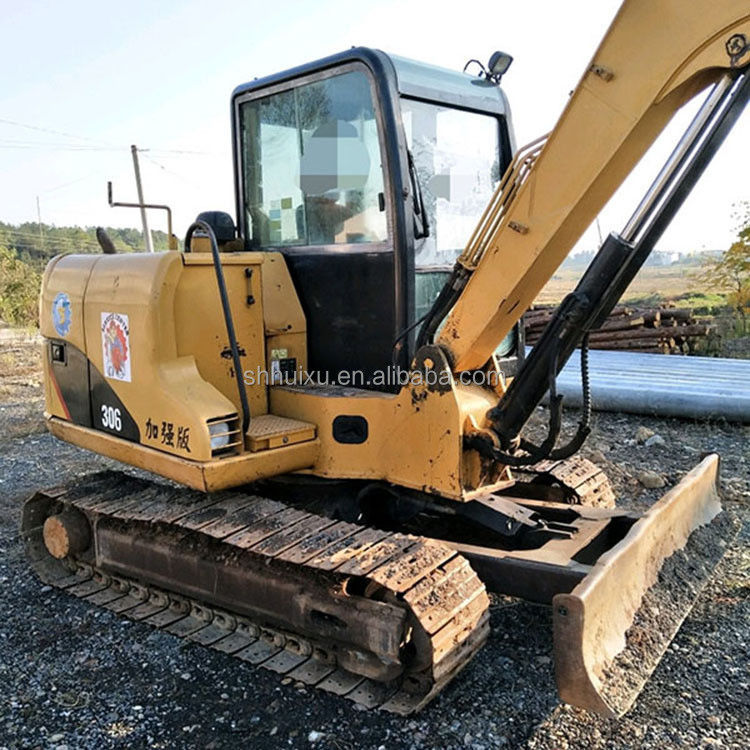 Χρησιμοποιημένη Εκσκαφέας Caterpillar Χρησιμοποιημένη μικρή υδραυλική εκσκαφέας CAT306 καλής ποιότητας Caterpillar σε απόθεμα