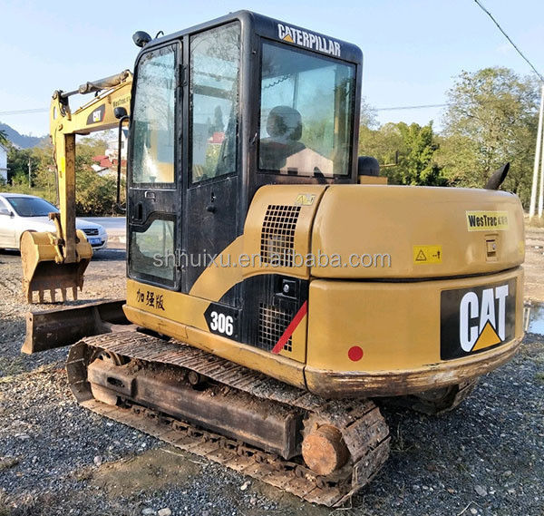 Χρησιμοποιημένη Εκσκαφέας Caterpillar Χρησιμοποιημένη μικρή υδραυλική εκσκαφέας CAT306 καλής ποιότητας Caterpillar σε απόθεμα