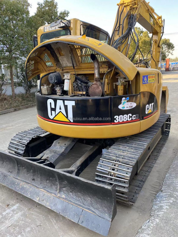 Χρησιμοποιημένη μίνι σκάφτρια σκάφτρια CAT308C φθηνή τιμή μεταχειρισμένη σκάφτρια σκάφτρια με υψηλή ποιότητα