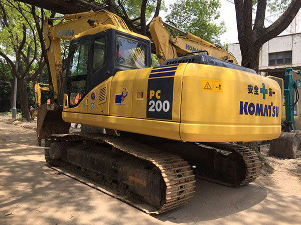 Χρησιμοποιούμενη εκσκαφέας Komatsu pc120 pc130 pc140 pc200 pc300 με υψηλή ποιότητα και χαμηλή τιμή σε καυτή πώληση στη Σαγκάη