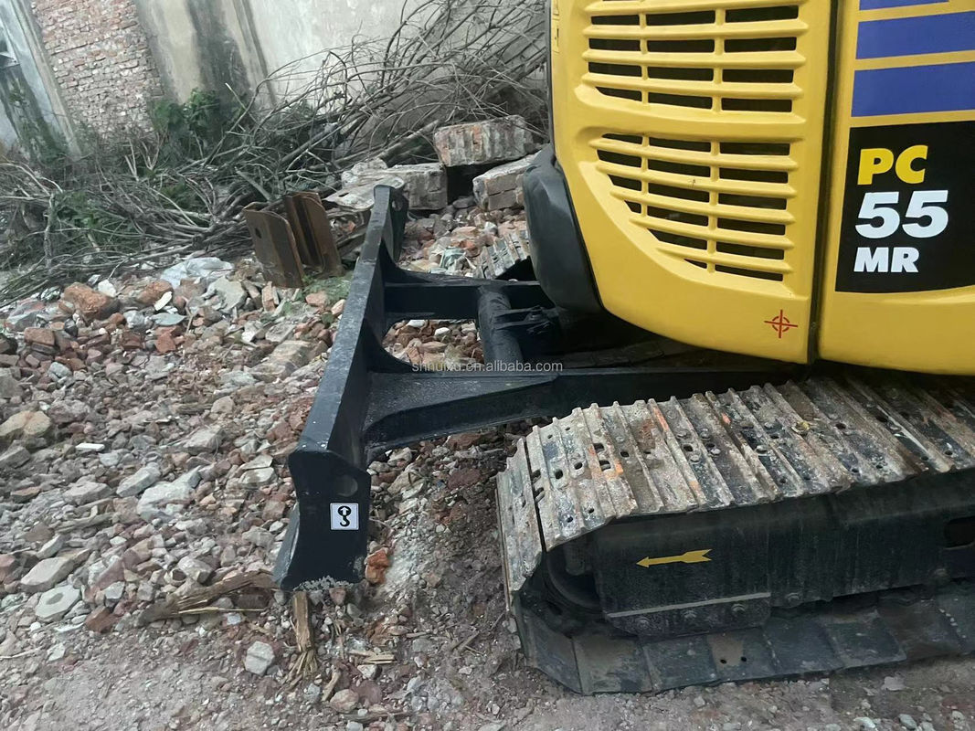 Υψηλής ποιότητας κομοτασού PC55MR μεταχειρισμένη υδραυλική σκάφτρα με αναπηρικό σύστημα Ιαπωνία προέλευση/Χρησιμοποιημένη μίνι σκάφτρα KOMATSU PC55MR Φθηνή τιμή