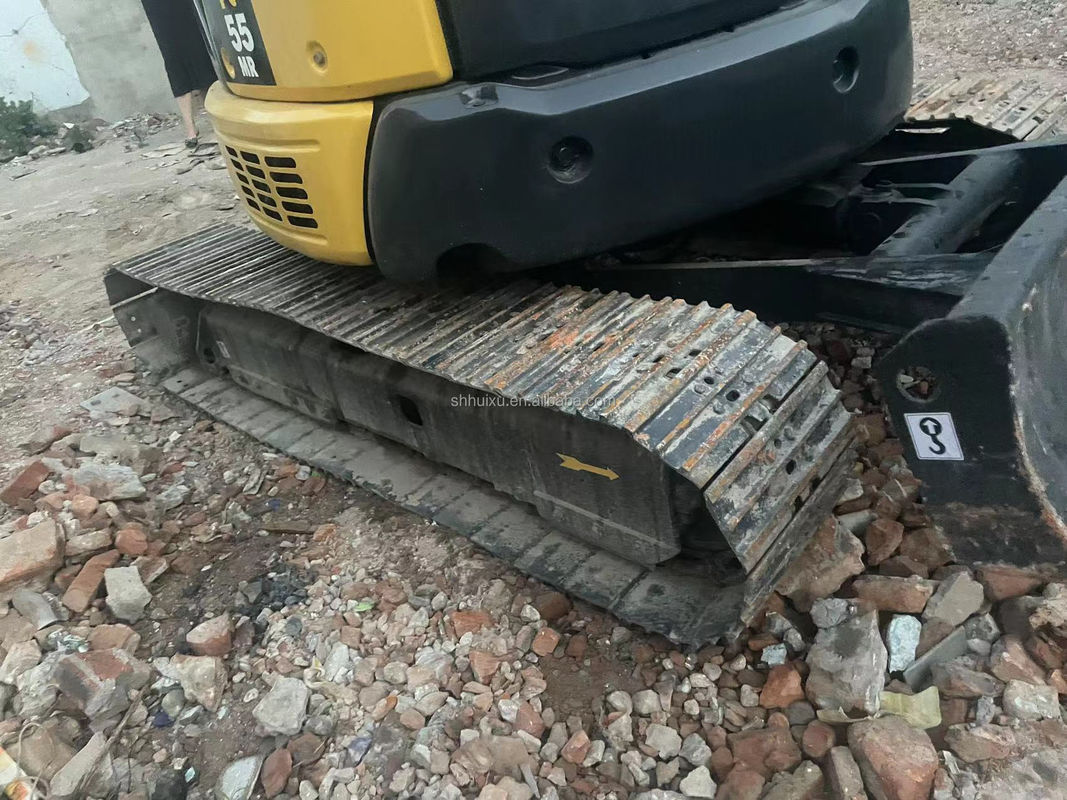 Υψηλής ποιότητας κομοτασού PC55MR μεταχειρισμένη υδραυλική σκάφτρα με αναπηρικό σύστημα Ιαπωνία προέλευση/Χρησιμοποιημένη μίνι σκάφτρα KOMATSU PC55MR Φθηνή τιμή