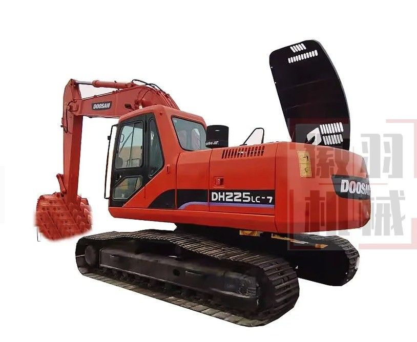 Χρησιμοποιούμενη εκσκαφέας Doosan DX225LC εκσκαφέας χρησιμοποιούμενη μηχανή 6 τόνων χρησιμοποιούμενη αρχική εκσκαφέας μεταχειρισμένη εκσκαφέας προς πώληση