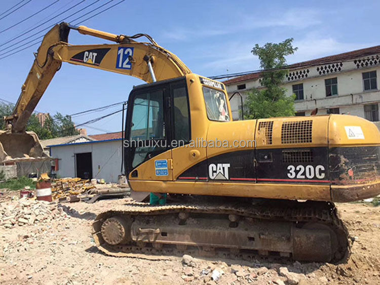 Ιαπωνία χρησιμοποιημένη εκσκαφέας cat 320 μεταχειρισμένη υδραυλική εκσκαφέας CAT320C σε καλή κατάσταση για πώληση CAT 303 εκσκαφέας cat 306