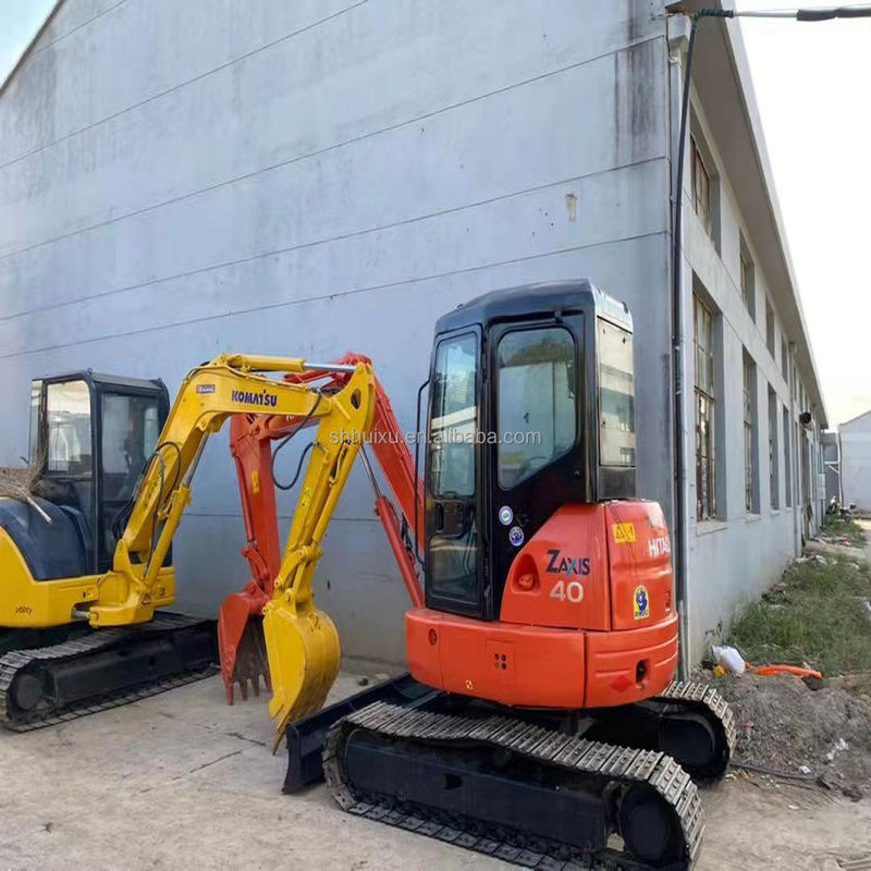 Η Hitachi σε αποθεματικό Δεύτερο χέρι Μικρό υδραυλικό Excavator Crawler καλή κατάσταση HITACHI ZX40U/Χρησιμοποιημένη μίνι σκάφτης Ιαπωνική HITACHI ZX40U προς πώληση