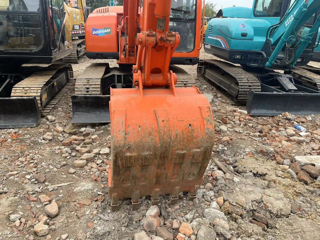 Καλή απόδοση εκσκαφέας Doosan DX75 μικρός εκσκαφέας χρησιμοποιημένα μηχανήματα 6 τόνων εκσκαφή πώληση για μίνι το εκσκαφέας καλύτερο