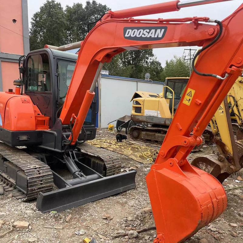Εκσκαφέας Doosan DH60-7 μικρός σκάφτης χρησιμοποιημένα μηχανήματα εκσκαφέας μεταχειρισμένο υδραυλικό εκσκαφέας