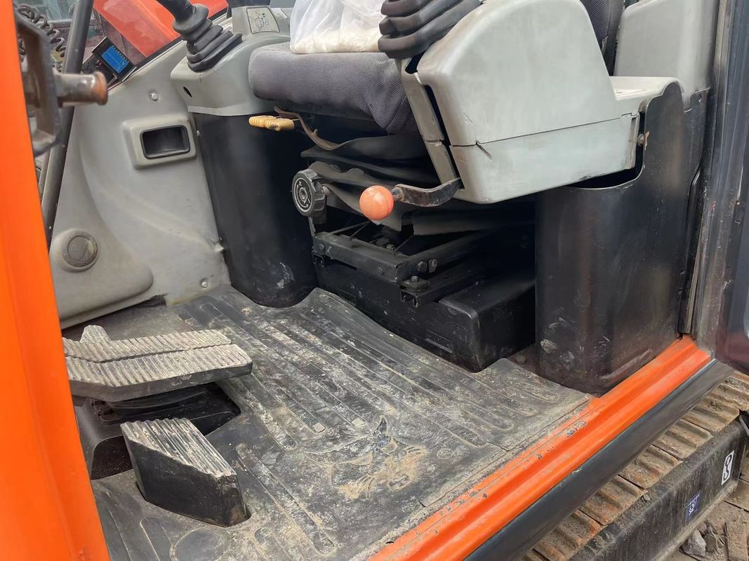 Χρησιμοποιούμενο μίνι εξορυκτήρα Doosan DX75 μικρός εξορυκτής χρησιμοποιούμενο μηχάνημα 6 τόνων χειροκίνητος εξορυκτής γης μικρός εξορυκτής