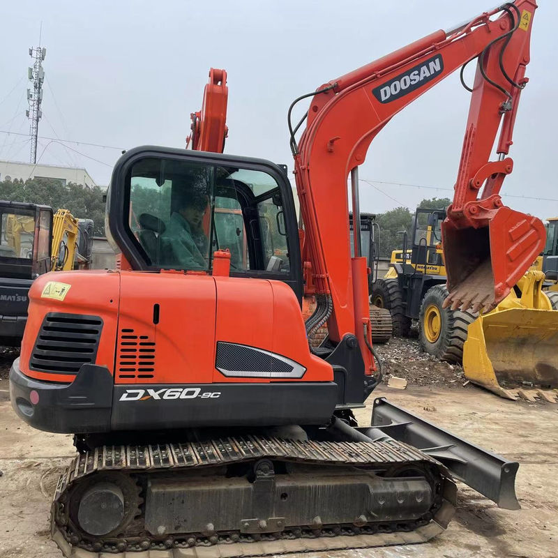 Μίνι εκσκαφή πώληση για Doosan DX60 εκσκαφέων μίνι μεταχειρισμένο μίνι εκσκαφέας