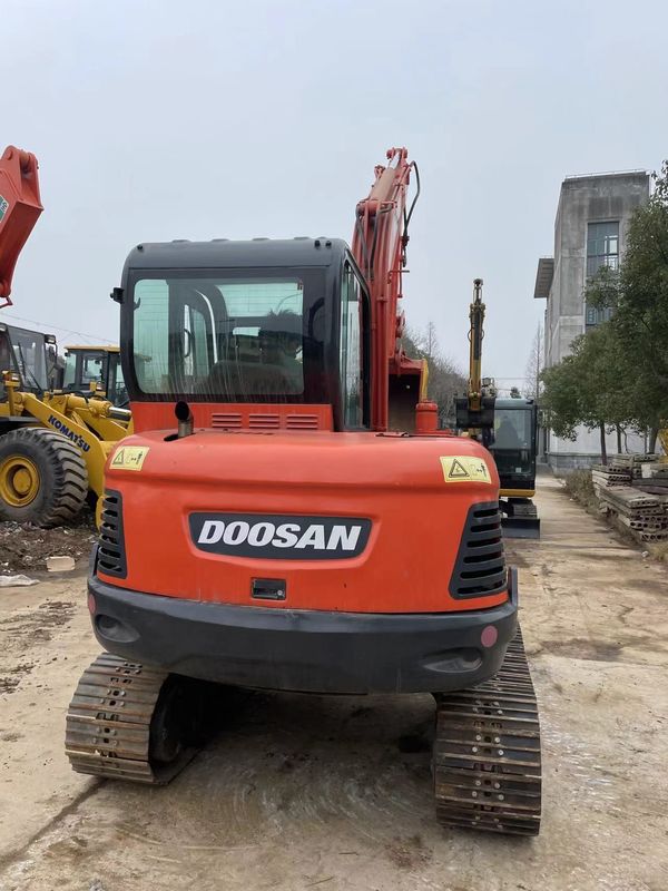 Μίνι εκσκαφή πώληση για Doosan DX60 εκσκαφέων μίνι μεταχειρισμένο μίνι εκσκαφέας