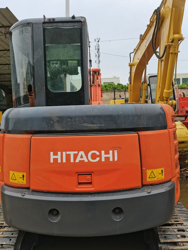 Η Hitachi σε απόθεμα Καλή ποιότητα Η Hitachi ZX65 Χρησιμοποιούμενος υδραυλικός εξορυκτής/Χρησιμοποιούμενος μίνι εξορυκτής Η Hitachi ZX65 Φθηνή τιμή