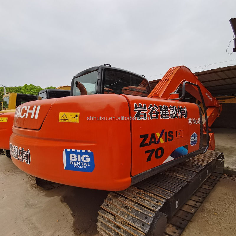 Η Hitachi σε αποθέματα Καλή κατάσταση Η Hitachi ZX70 μεταχειρισμένη υδραυλική σκάφτρα /Χρησιμοποιημένη μίνι σκάφτρα Η Hitachi ZX70 φθηνή τιμή