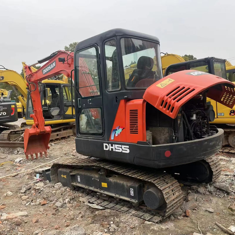 sed οικιακές εξορυκτικές μηχανές MINI DOOSAN DH55 DX60/ Κορεατική μάρκα χρησιμοποιημένες μικρές εξορυκτικές μηχανές εξοικονόμησης καυσίμου είναι φθηνές για επισκευή και εξόρυξη