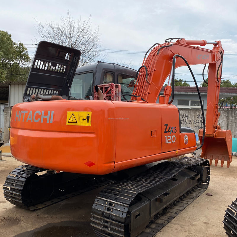 Χρησιμοποιούμενη εκσκαφέας Hitachi 120 Χρησιμοποιούμενη σκάφουσα Hitachi ZX120 Φθηνή τιμή