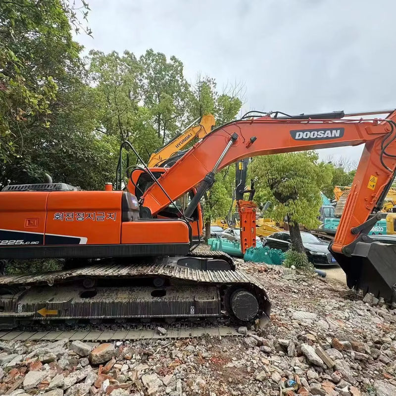 Χρησιμοποιούμενος εξορυκτής doosan dh225 προς πώληση /χαμηλές ώρες εργασίας χρησιμοποιούμενος doosan dh225 στην Κίνα Σαγκάη