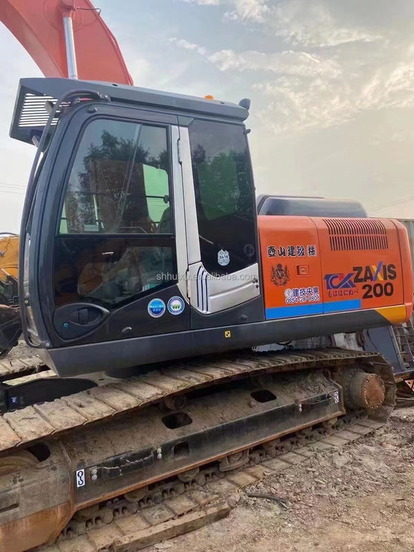Η Hitachi σε απόθεμα Η Hitachi ZX200-3 μεταχειρισμένη Υδραυλική εξορυκτική μηχανή καλής κατάστασης/Χρησιμοποιούμενη εξορυκτική μηχανή Η Hitachi ZX200-3 Φθηνή τιμή