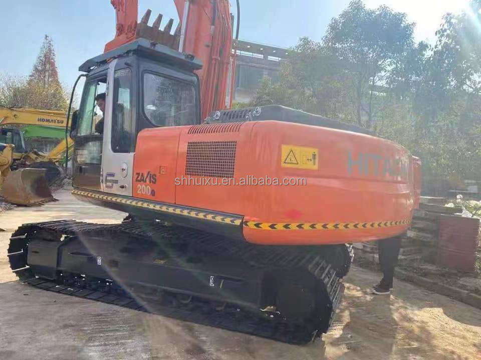 Η Hitachi σε αποθέματα Καλή κατάσταση Η Hitachi ZX200-5 μεταχειρισμένη Υδραυλική σκάφτρα/Χρησιμοποιημένη σκάφτρα Η Hitachi ZX200-5 Φθηνή τιμή