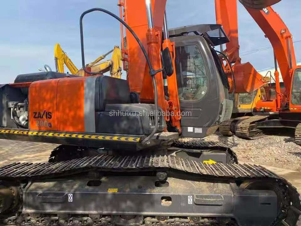 Η Hitachi σε αποθέματα Καλή κατάσταση Η Hitachi ZX200-5 μεταχειρισμένη Υδραυλική σκάφτρα/Χρησιμοποιημένη σκάφτρα Η Hitachi ZX200-5 Φθηνή τιμή
