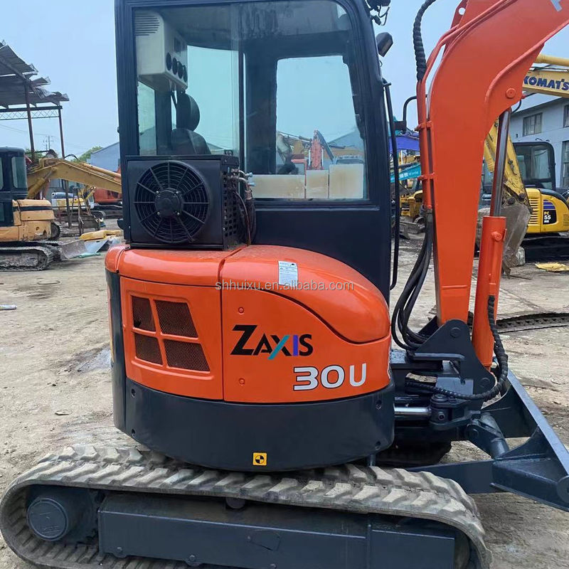 Καλή ποιότητα Hitachi ZX30U μεταχειρισμένη υδραυλική σκάψιμο / Χρησιμοποιούμενη μίνι σκάψιμο Hitachi ZX30U φθηνή τιμή