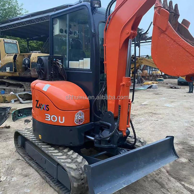 Καλή ποιότητα Hitachi ZX30U μεταχειρισμένη υδραυλική σκάψιμο / Χρησιμοποιούμενη μίνι σκάψιμο Hitachi ZX30U φθηνή τιμή