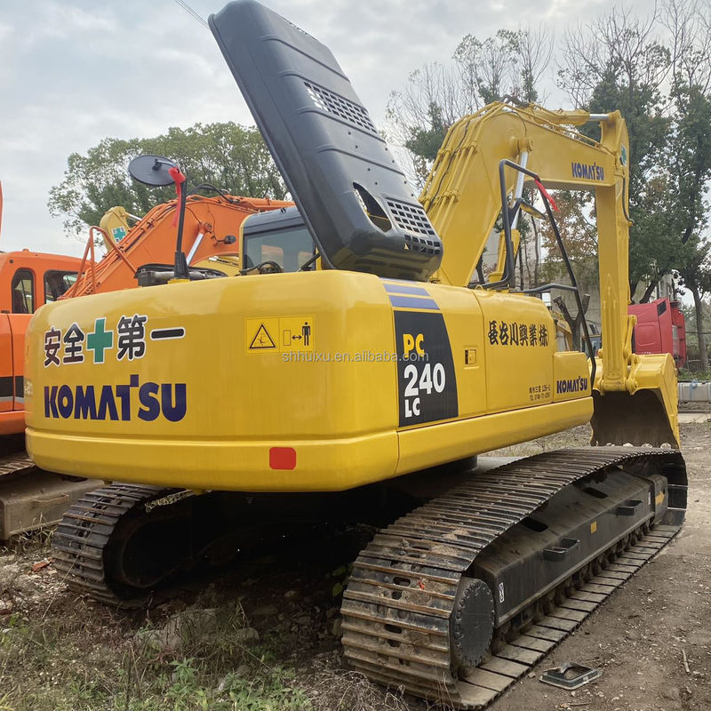 Komatsu Εύκολη λειτουργία 24ton μηχανική μηχανή σκάφτη χρησιμοποιείται komatsu PC240 υδραυλική εξορυκτήρα Komatsu εξορυκτήρα
