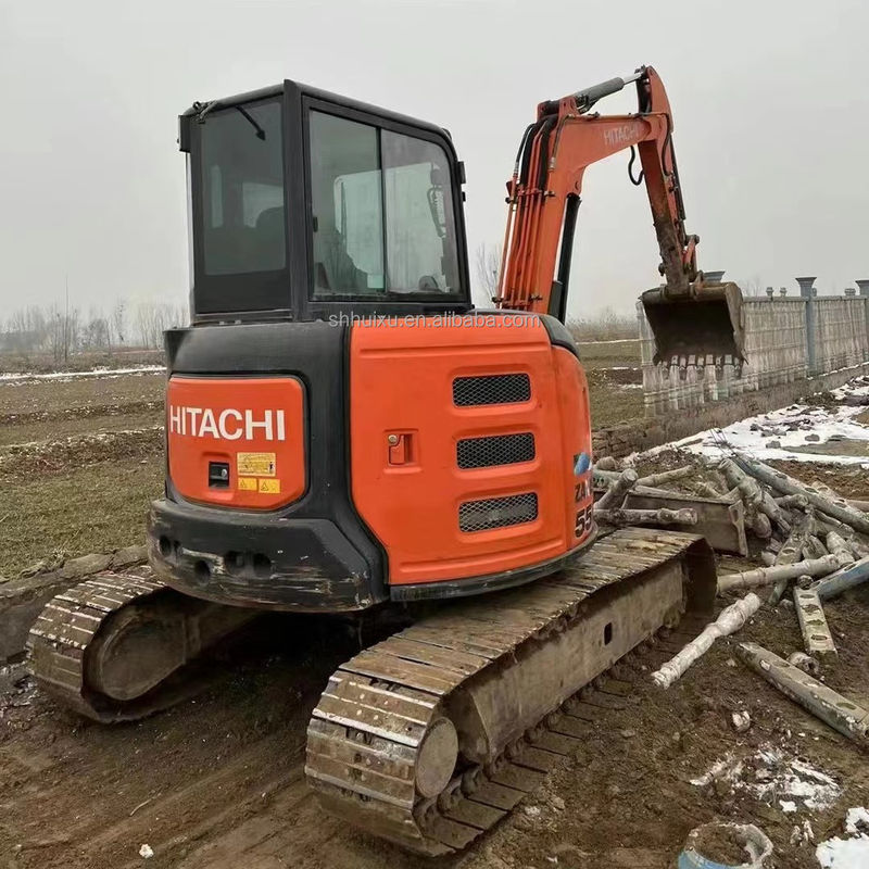 Χρησιμοποιούμενη μίνι σκάφτρα Hitachi ZX55U Φθηνή τιμή/καλή ποιότητα Hitachi ZX55U Χρησιμοποιούμενη υδραυλική σκάφτρα
