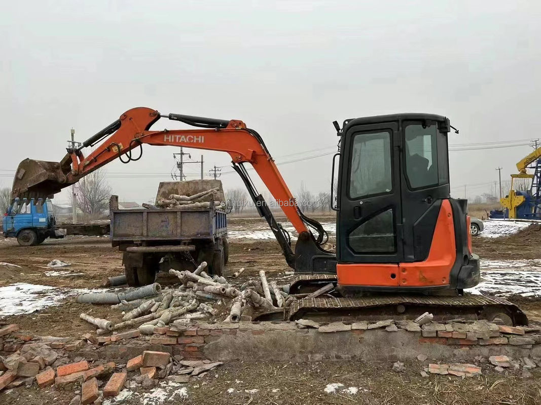 Χρησιμοποιούμενη μίνι σκάφτρα Hitachi ZX55U Φθηνή τιμή/καλή ποιότητα Hitachi ZX55U Χρησιμοποιούμενη υδραυλική σκάφτρα