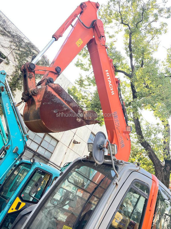 Η Hitachi σε απόθεμα Ιαπωνική προέλευση Η Hitachi ZX75 Χρησιμοποιούμενος υδραυλικός εξορυκτής/Χρησιμοποιούμενος μίνι εξορυκτής Η Hitachi ZX75 καλή ποιότητα Φθηνή τιμή