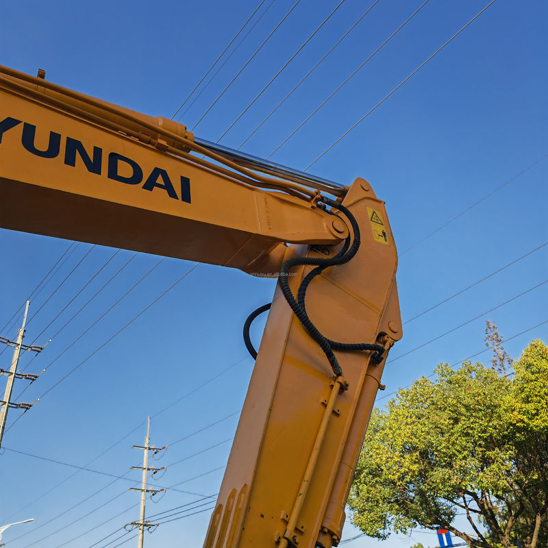 Χρησιμοποιημένο τροχό Hyundai 210-7 Εκσκαφέας υψηλής ανθρακωρυχικής ισχύος πρωτότυπος κινητήρας Hyundai τροχός εκσκαφέας