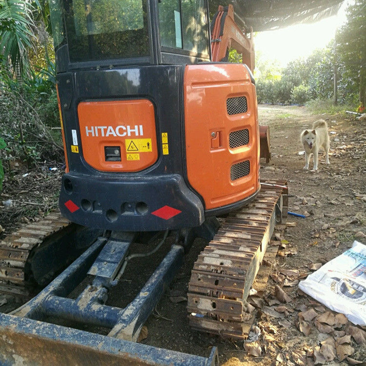 Χρησιμοποιούμενος εκσκαφέας Hitachi zx35 μίνι εκσκαφέας zx35u 3,5 τόνων με εξαρτήματα υδραυλικός zx35u-3