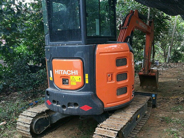 Χρησιμοποιούμενος εκσκαφέας Hitachi zx35 μίνι εκσκαφέας zx35u 3,5 τόνων με εξαρτήματα υδραυλικός zx35u-3