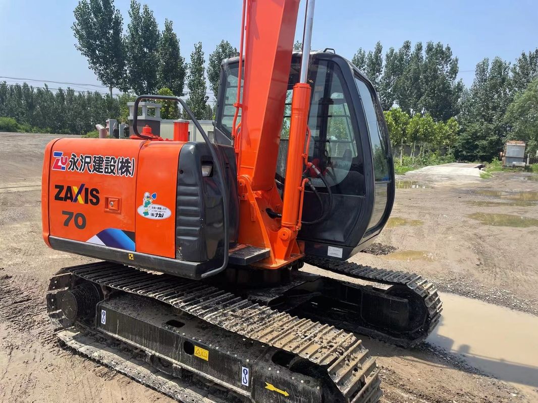 HITACHI ZX70 60 Υδραυλική εκσκαφική μηχανή μεταχειρισμένη Καλή ποιότητα/Χρησιμοποιημένη μηχανή εκσκαφής HITACHI ZX70 60 καυτή πώληση