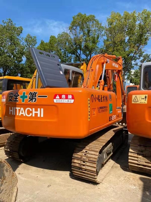 Μπεστ σέλερ HITACHI ex120 Υδραυλική εκσκαφική μηχανή μεταχειρισμένη Καλή ποιότητα/Χρησιμοποιημένη μηχανή εκσκαφής HITACHI ex120 καυτή πώληση