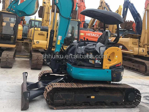 Χρησιμοποιημένη μίνι σκάφτρα Kubota55 Ιαπωνική προέλευση φθηνή τιμή/Δεύτερο χέρι υδραυλική σάπια Εκσκαφέας Kubota55 Υψηλής ποιότητας