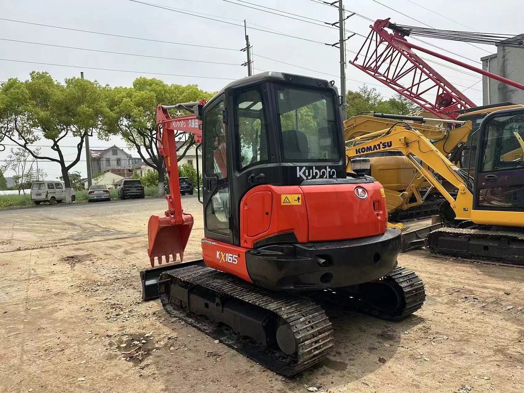 Χρησιμοποιημένη μίνι σκάφτρα Kubota165 Ιαπωνική προέλευση φθηνή τιμή/Χρησιμοποιούμενη υδραυλική σκάφτρα Excavator Kubota165 Υψηλής ποιότητας