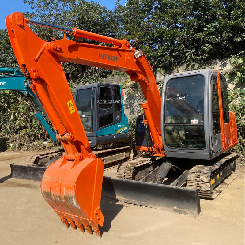 Αγοράστε μεταχειρισμένη εκσκαφέα Hitachi ZX60 τιμή 6 τόνων υδραυλική εκσκαφέας ZX60-5