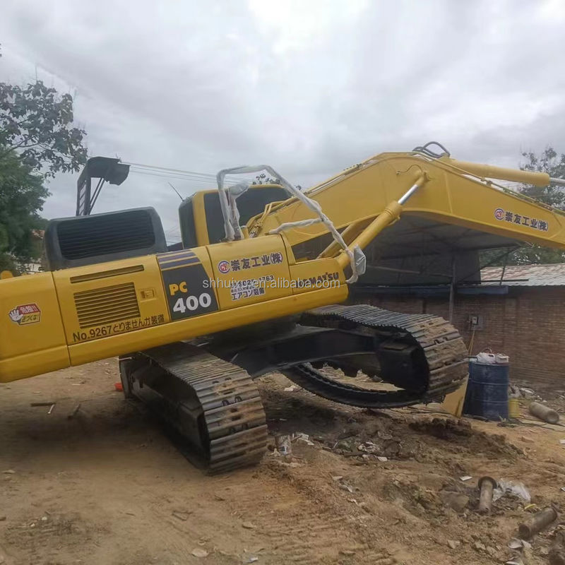 Χρησιμοποιούμενη εκσκαφέας Japan komatsu400 12 τόνων με αρχική μπογιά