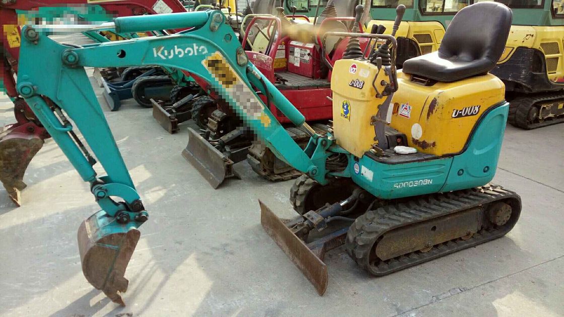 Καλύτερη Μίνι 0,8 τόνων Ιαπωνία Original Kubota U 008 Χρησιμοποιούμενη Εκσκαφέας στη Σαγκάη με μεγάλη τιμή