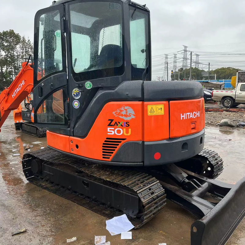 Χρησιμοποιούμενη εκσκαφέας Hitachi50U/χρησιμοποιούμενη μίνι εκσκαφέας Hitachi 55u προς πώληση μεταχειρισμένη εκσκαφέας Hitachi μίνι εκσκαφέας 55U