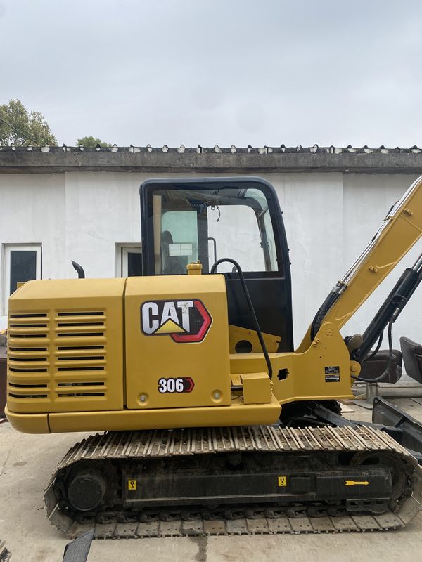 Χρησιμοποιούμενο CAT 306E Εκσκαφέας χρησιμοποιούμενη κάμπια mini εκσκαφέας χρησιμοποιούμενο εκσκαφέας κουβά χωρητικότητα 0,25cbm