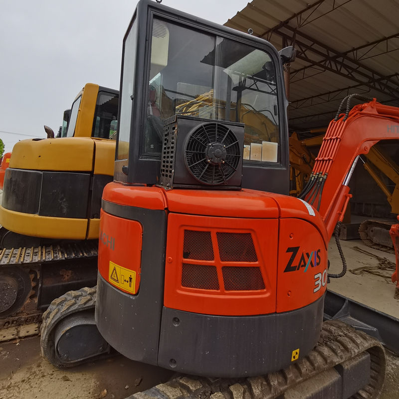 χρησιμοποιημένος εκσκαφέας βήχας Hitachi zx30U 3 τόνων mini εκσκαφέας zx30U με συσσωρευτές υδραυλικός zx30U