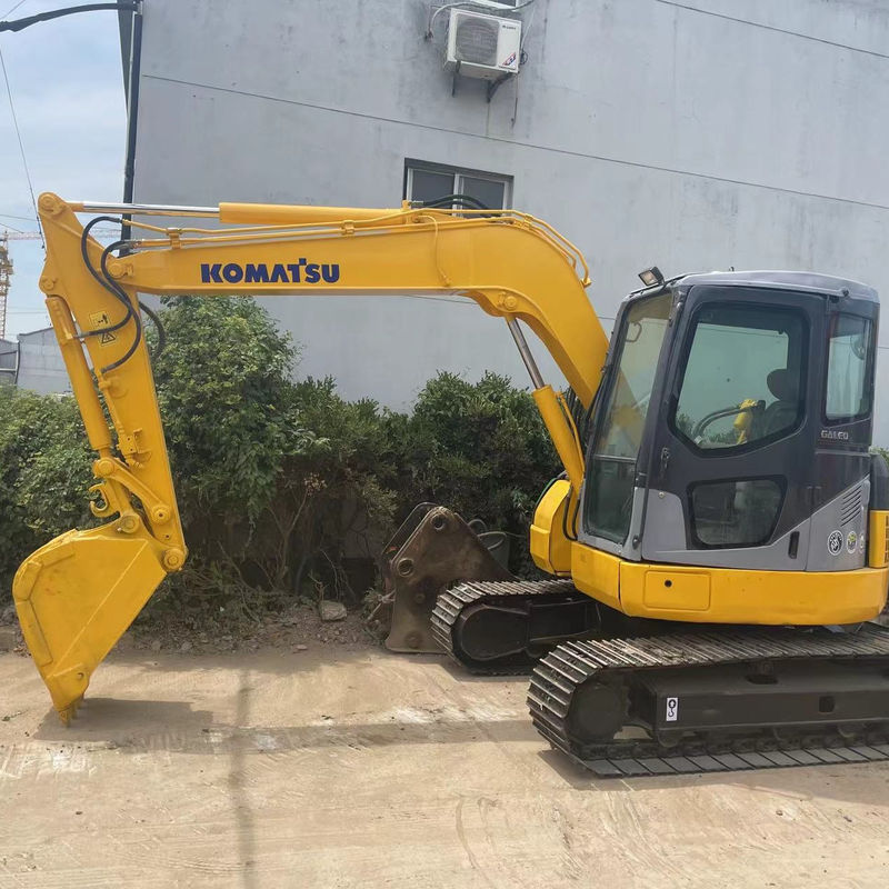 Μίνι εκσκαφέας πωλήσεις Komatsu PC70-8 μεταχειρισμένα μηχανήματα χειροκίνητο εκσκαφέας γης Κίνα μίνι εκσκαφέας