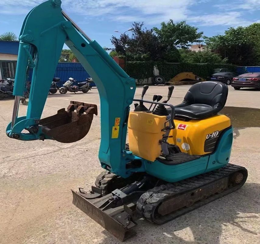 Χρησιμοποιούμενο Mini Excavator με μακρές ώρες εργασίας και χαμηλές τιμές για ζεστή πώληση 1ton KUBOTA U10 Crawler Excavator